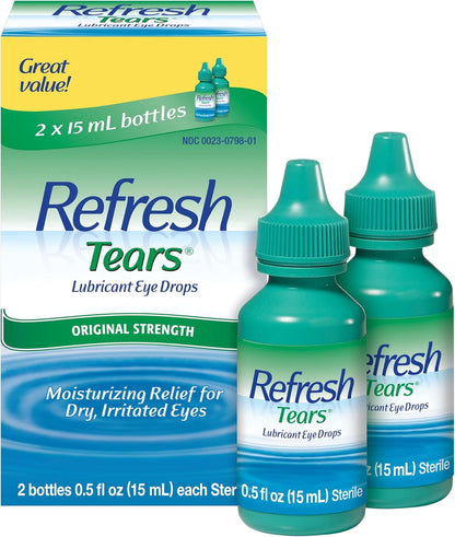 active ingredient carboxymethylcellulose sodium 0.5% mimicking natural tears