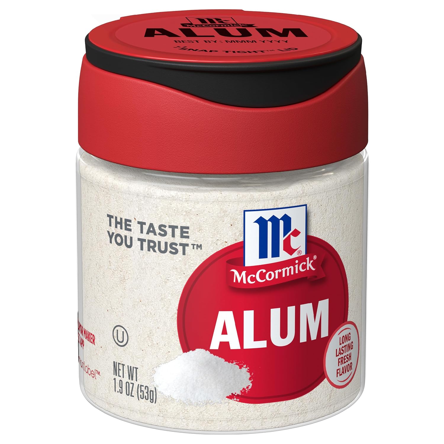 active ingredient: pure potassium aluminum sulfate (alum)