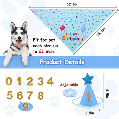 adjustable elastic rope inside the hat for a snug, customizable fit on any dog size