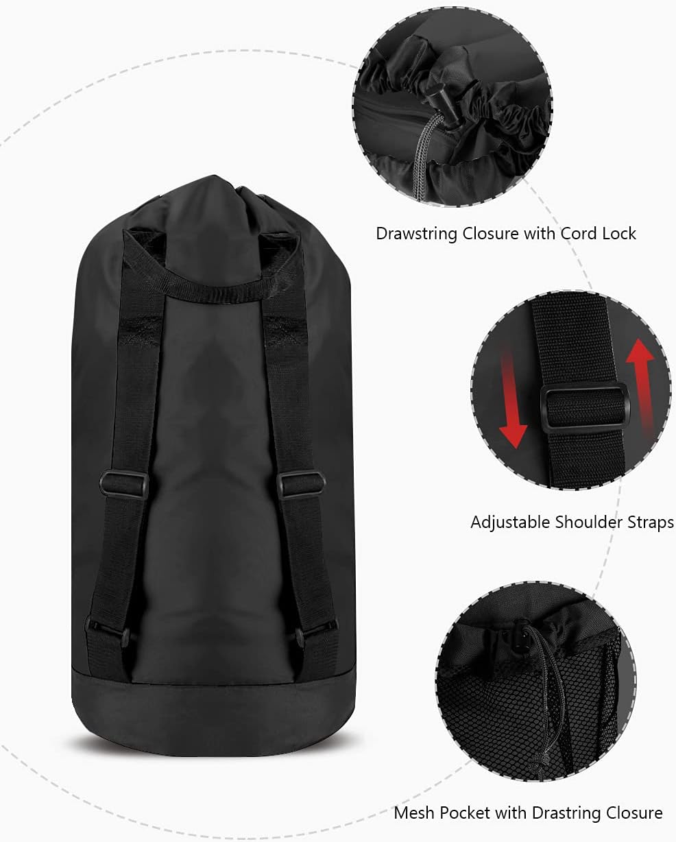 adjustable shoulder straps extending to 28.4" with 1.9" width for shoulder support