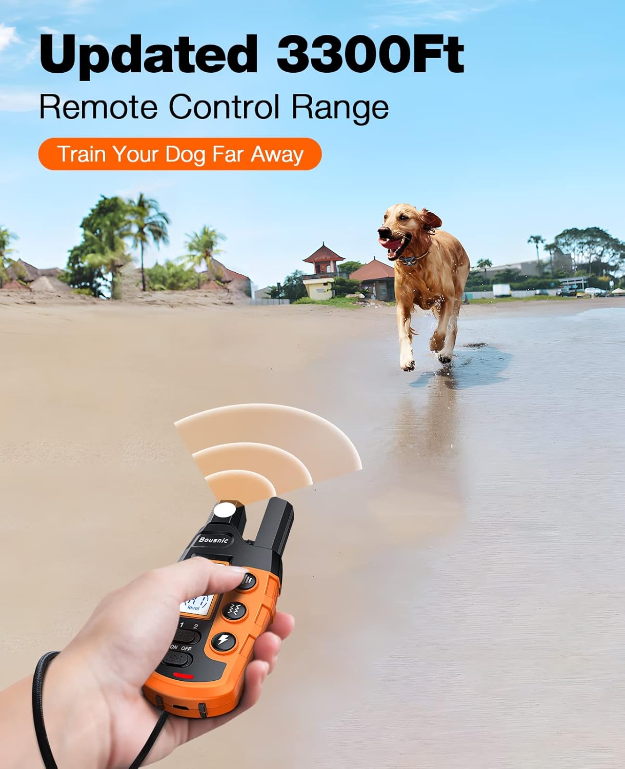 adjustable strap fitting dogs from 5 lbs to 120 lbs