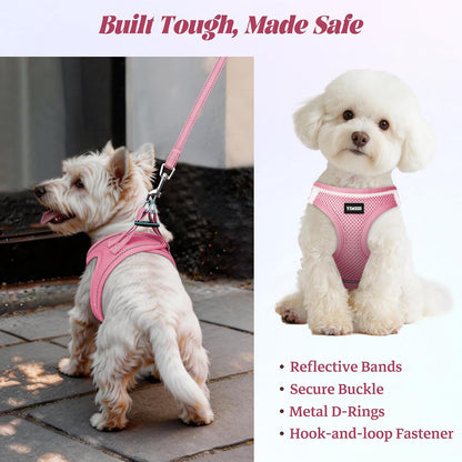 adjustable straps to fit neck girth 9.5-10 in and chest girth 11-12.5 in (x-small variant)