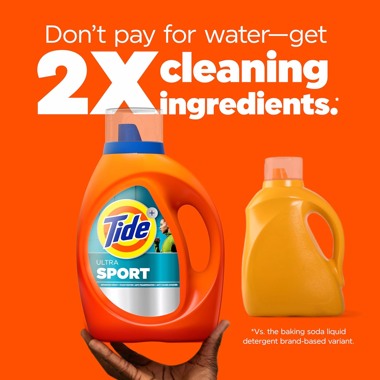 advanced sweat and stain fighter chemistry designed for athletic wear