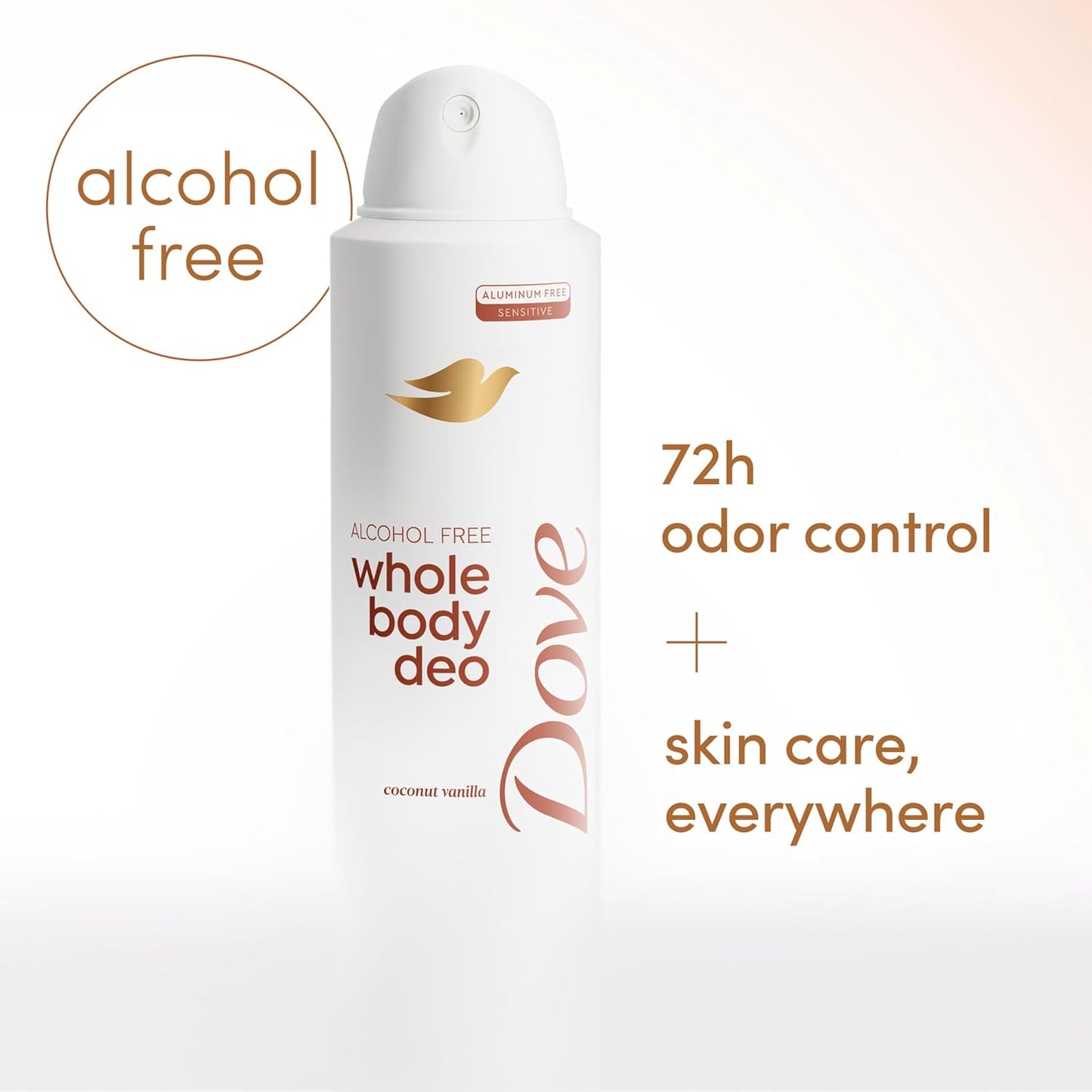 aerosol spray applicator designed for whole-body coverage