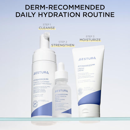 AESTURA ATOBARRIER365 Cream – Clean-Ingredient Ceramide Cream for Compromise-Prone and Irritated Skin