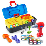VTech Drill and Learn Toolbox – Parent-Approved Activity Toy for Shared Sibling Play Area, Ages 2-5