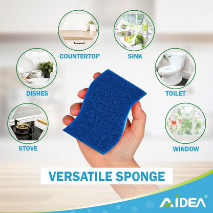 AIDEA Dishwasher-Safe Sponge – Sanitizing Scrub Pads for a Cleaner Self-Care Cleaning Routine