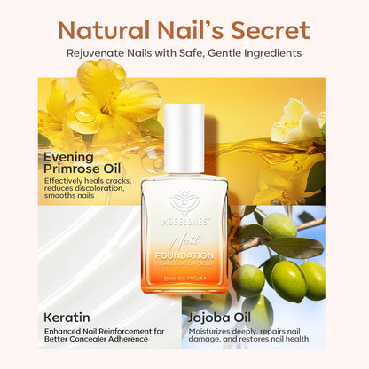 air-dry formula (no lamp required) with recommended 1–4 thin coats, 2 min between coats, 3–5 min final dry