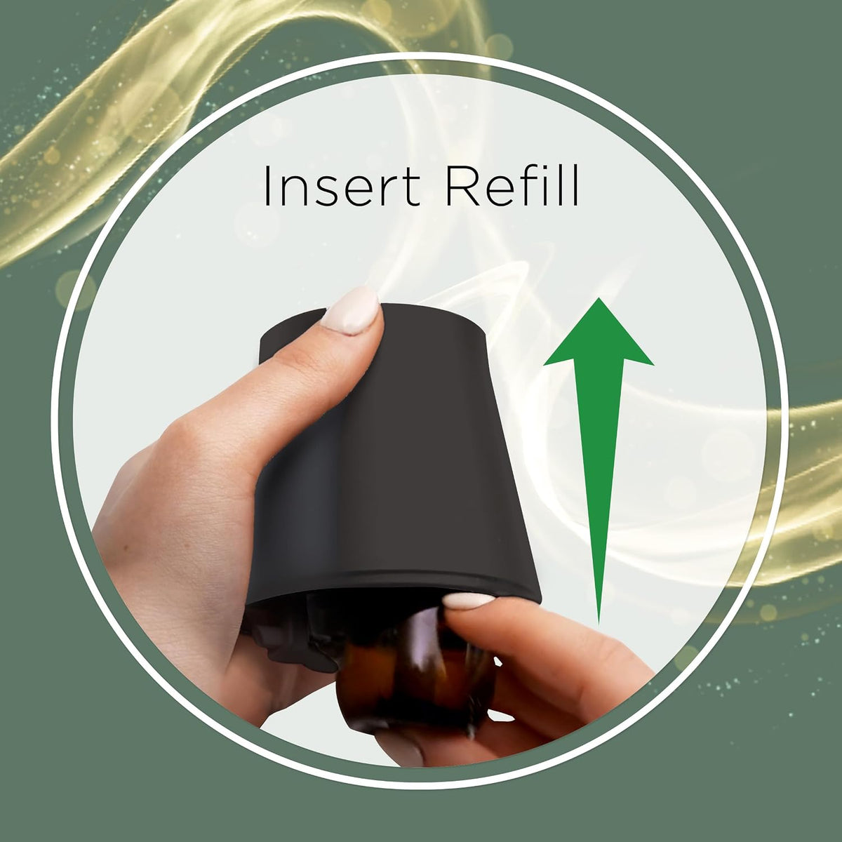 Air Wick Essential Mist Decor-Friendly Diffuser for Cozy Reading Nooks – Compact Lavender Mist with Ambient Warmth