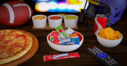 Airheads Sour Full-Size Candy Bars – Allergy-Safe Classroom Treats for Kids' Lunchboxes and Prize Boxes