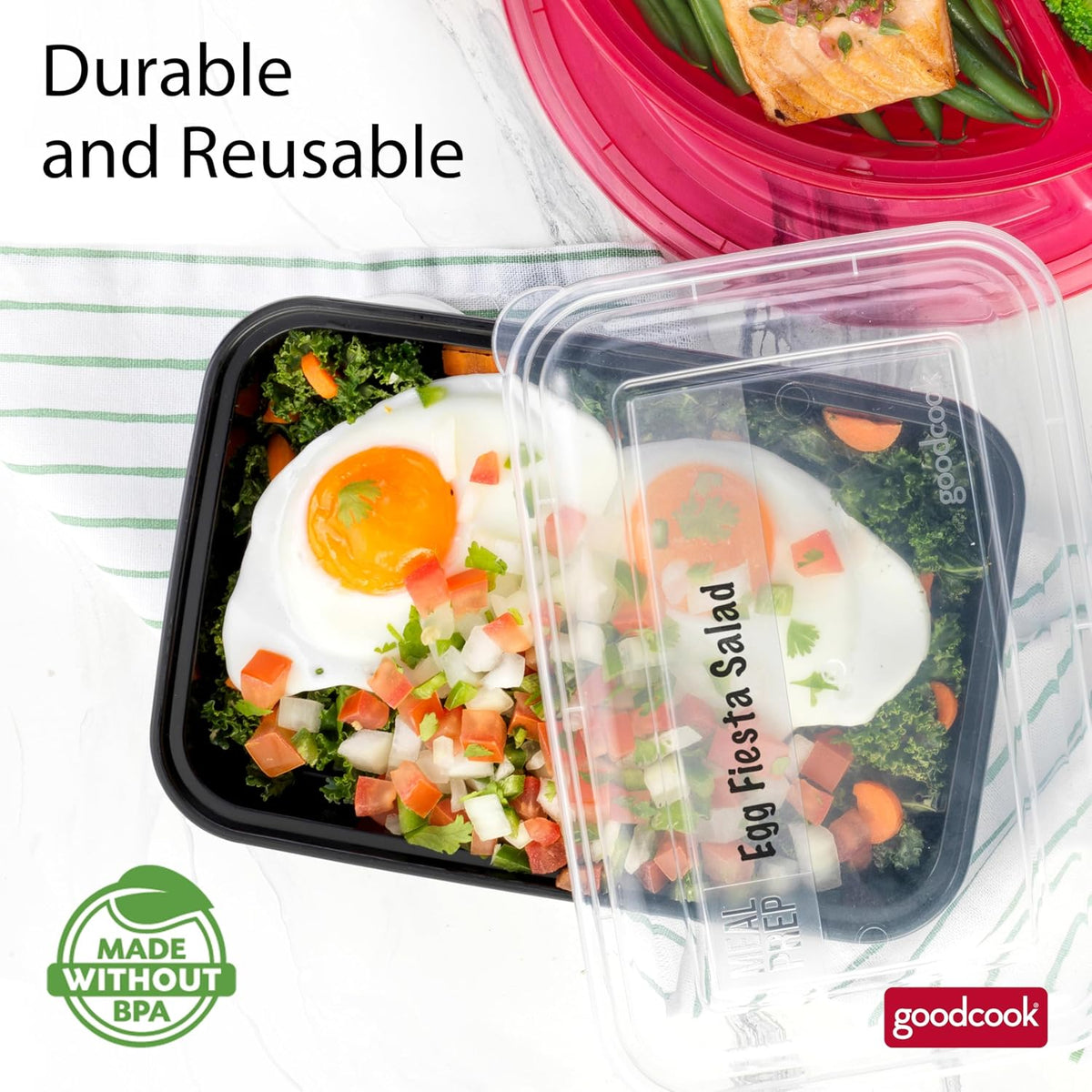 airtight snap closure to preserve freshness and resist leaks