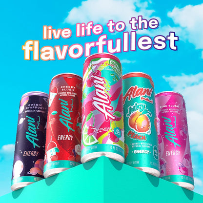 Alani Nu Mini Can Energy Bundle – Thoughtful Valentine's Day Gift for Busy Coworkers and College Besties