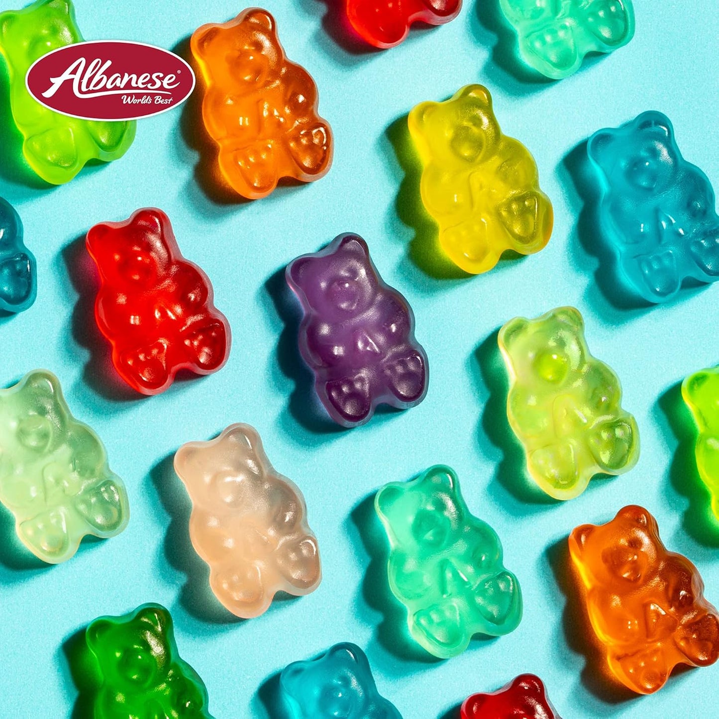 Albanese World's Best 12 Flavor Gummi Bears 36oz – Crowd Pleasing Birthday Gift for Kids and Candy Lovers
