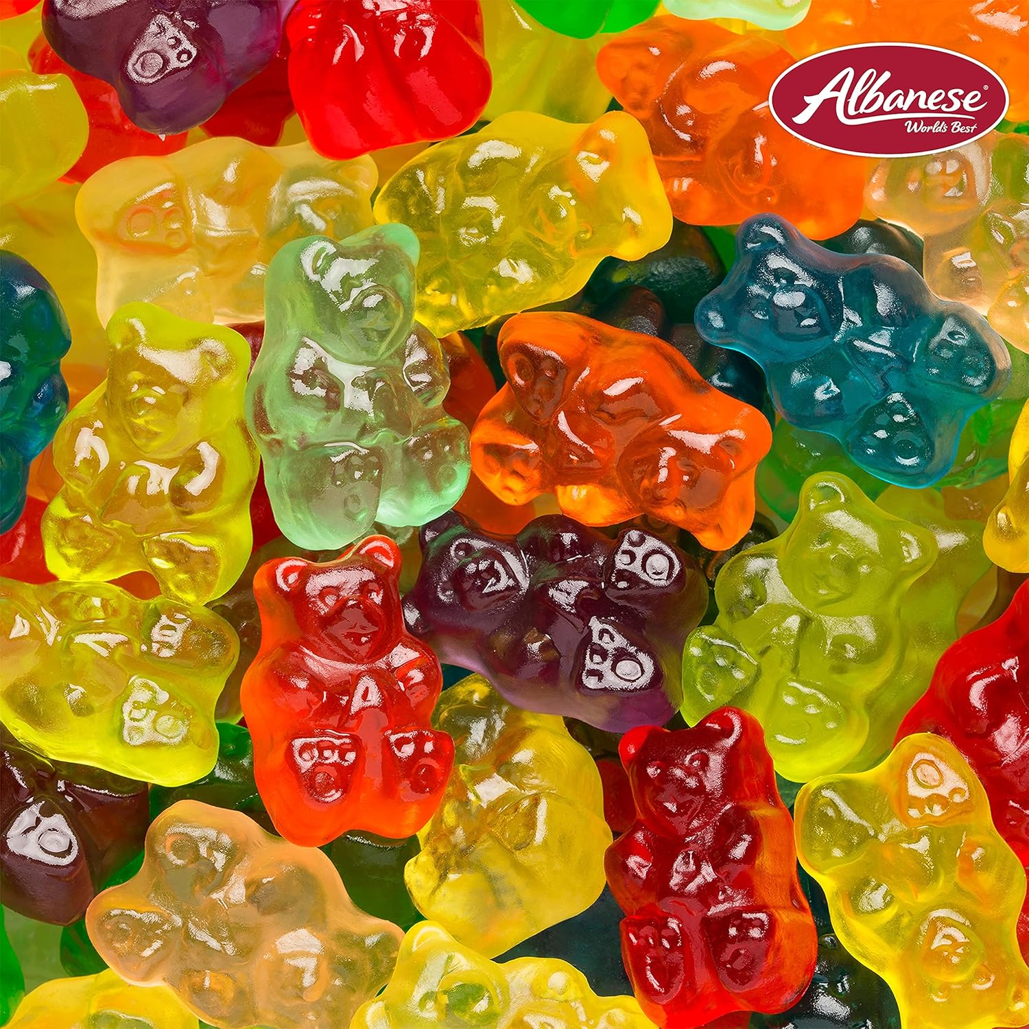Albanese World's Best 12 Flavor Gummi Bears 36oz – Crowd Pleasing Birthday Gift for Kids and Candy Lovers