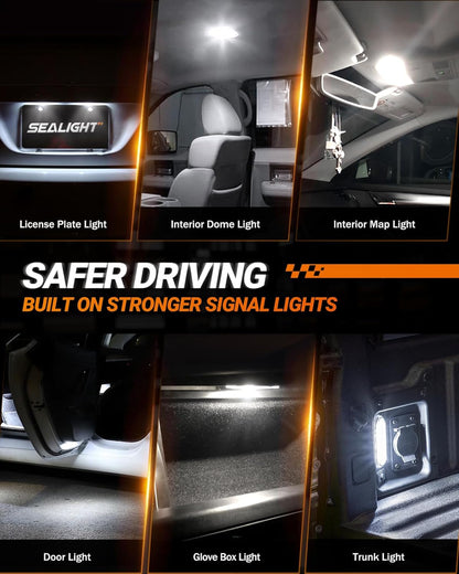 all-aluminum body for accelerated heat dissipation extending lifespan to 50,000 hours