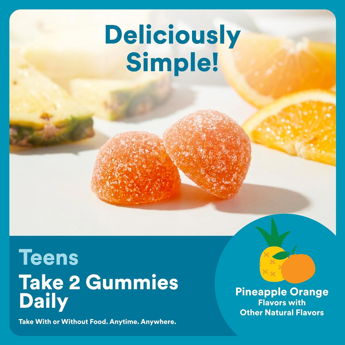 allergen-free formulation free from milk, eggs, shellfish, soy, peanuts, wheat, fish, tree nuts, sesame, synthetic colors, and artificial flavors
