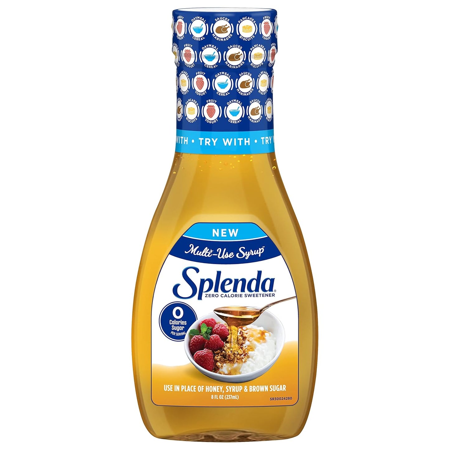allulose-based syrup with 0 calories and 0 sugar per serving