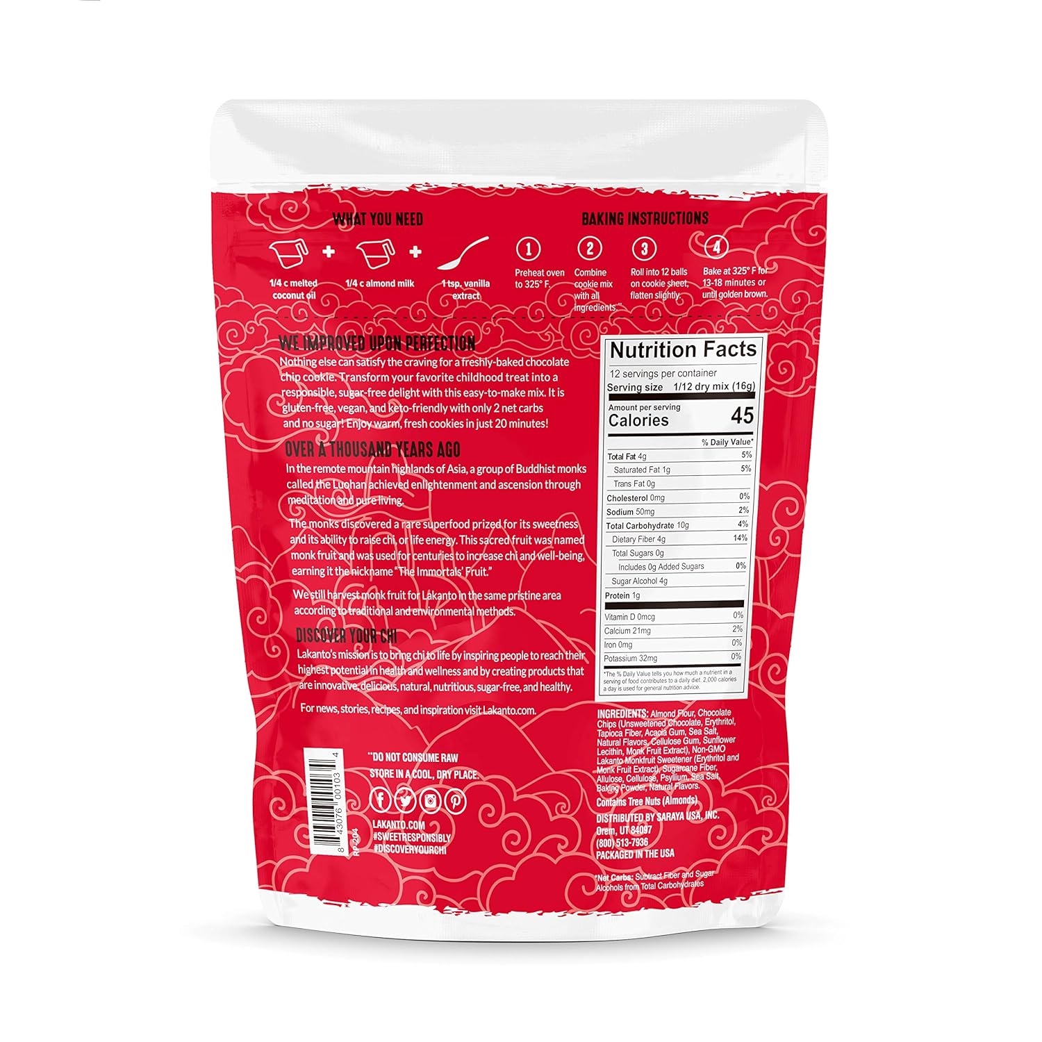 almond flour base (gluten-free and grain-free)