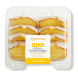 Amazon Grocery, Lemon Iced Loaf Cake, 14 Oz – Affordable Holiday and Shabbat Gift for Friends and Family