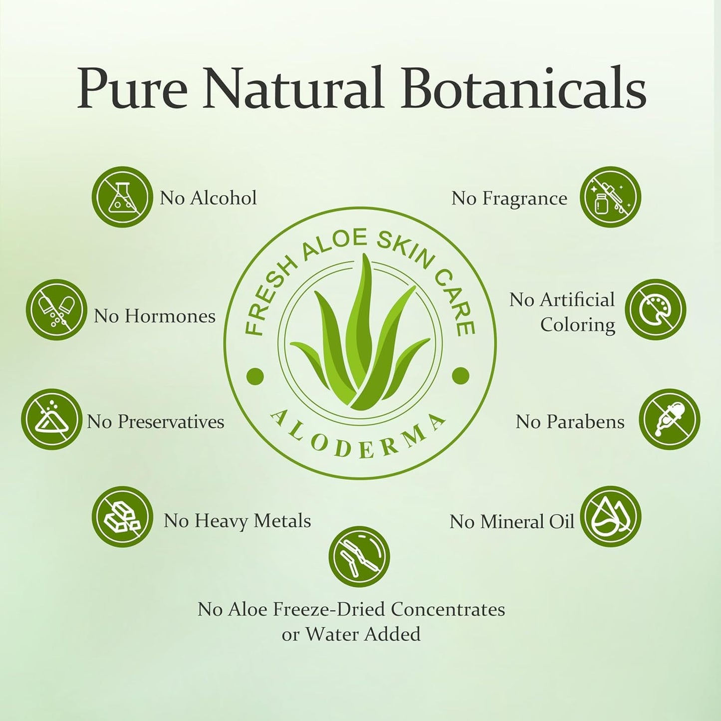 Aloderma Aloe Vera Gel – One-Jar Minimalist Routine for Face, Scalp & Hair, Clean Beauty Staple