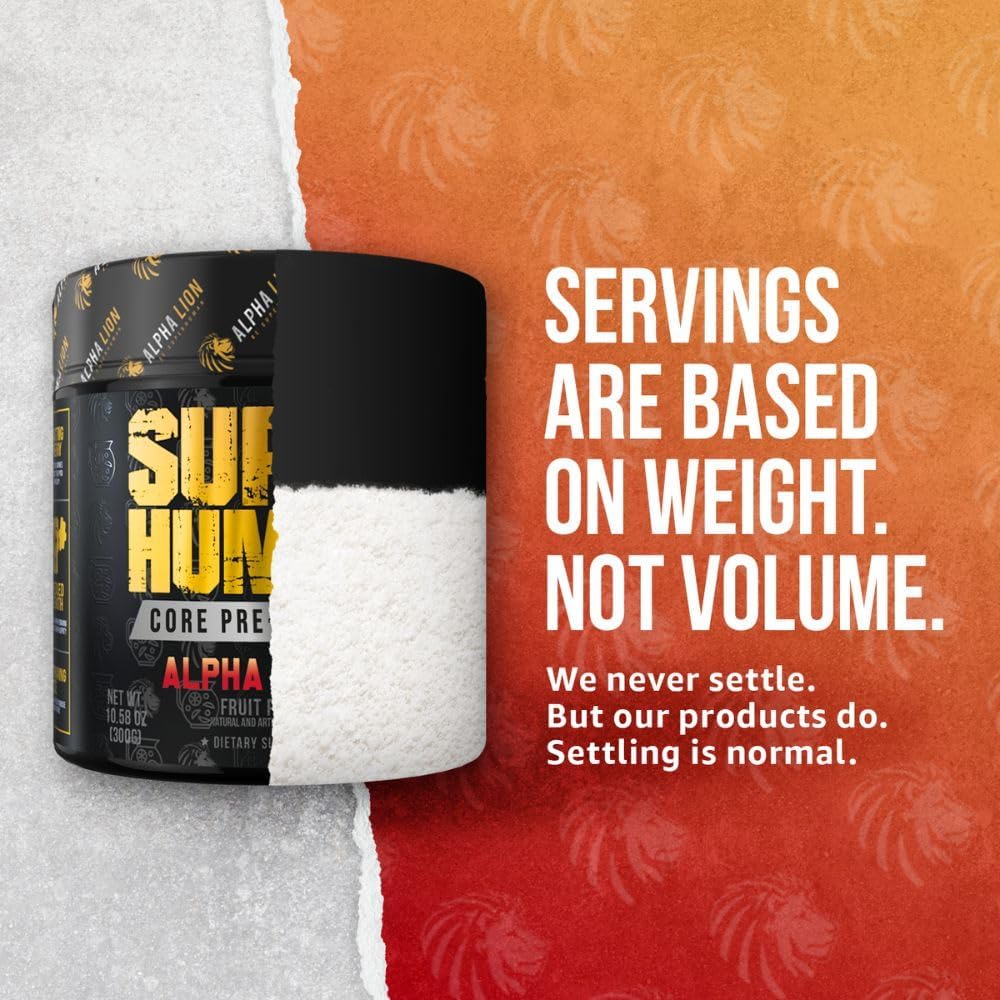 ALPHA LION Core Pre Workout Powder – Premium All-in-One Performance Stack for Strength Athletes and Bodybuilders