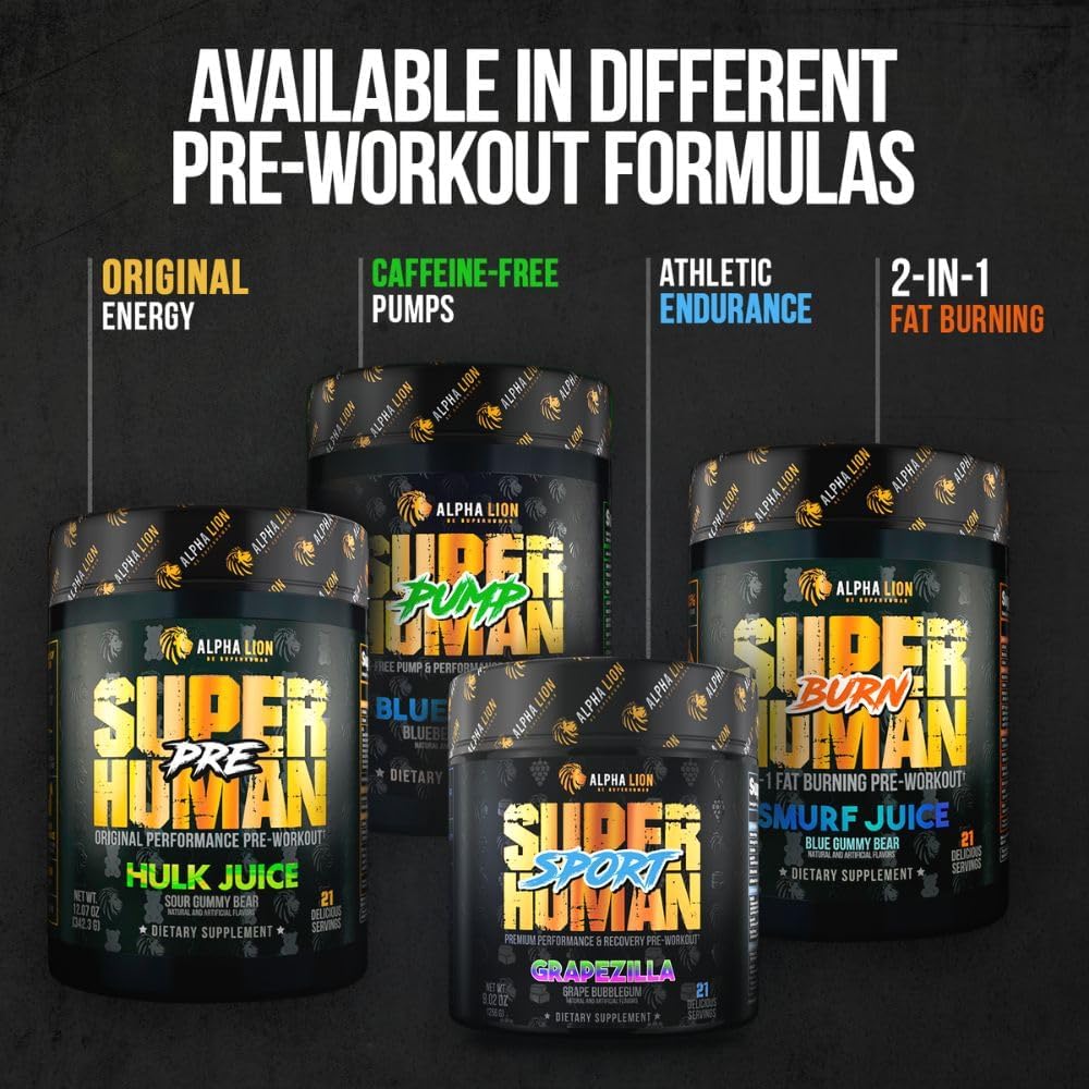 ALPHA LION Core Pre Workout Powder – Premium All-in-One Performance Stack for Strength Athletes and Bodybuilders