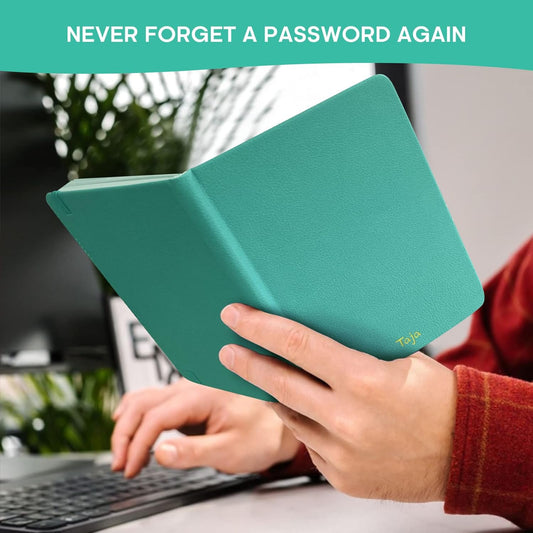 alphabetical tabs a–z for fast, intuitive password lookup