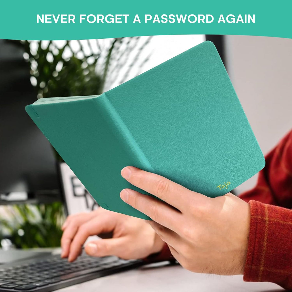 alphabetical tabs a–z for fast, intuitive password lookup