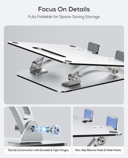 aluminum composite panel construction balancing lightweight portability (2.65 oz shipping weight class) with heavy-duty rigidity