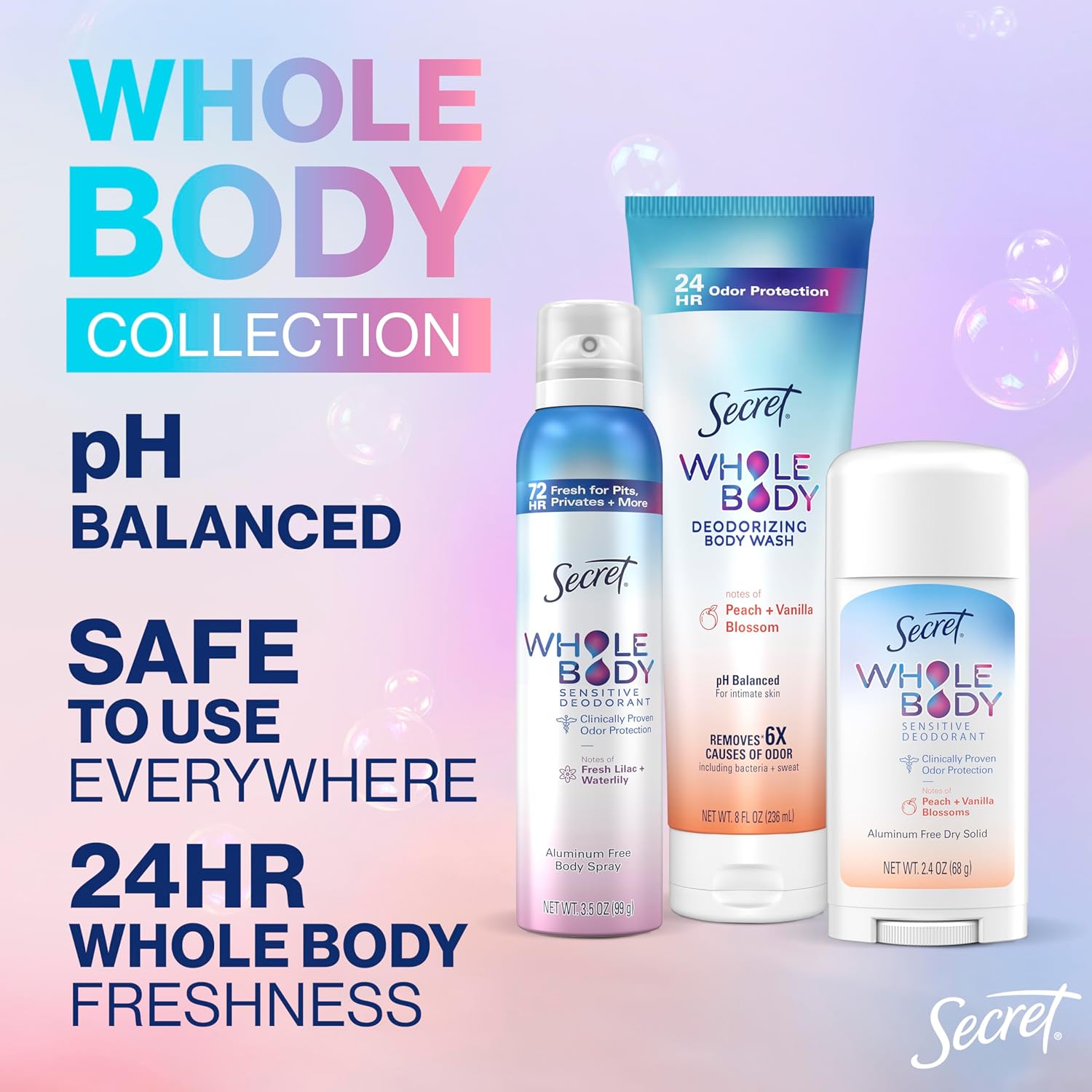 aluminum-free, dye-free, paraben-free, and phthalate-free formulation