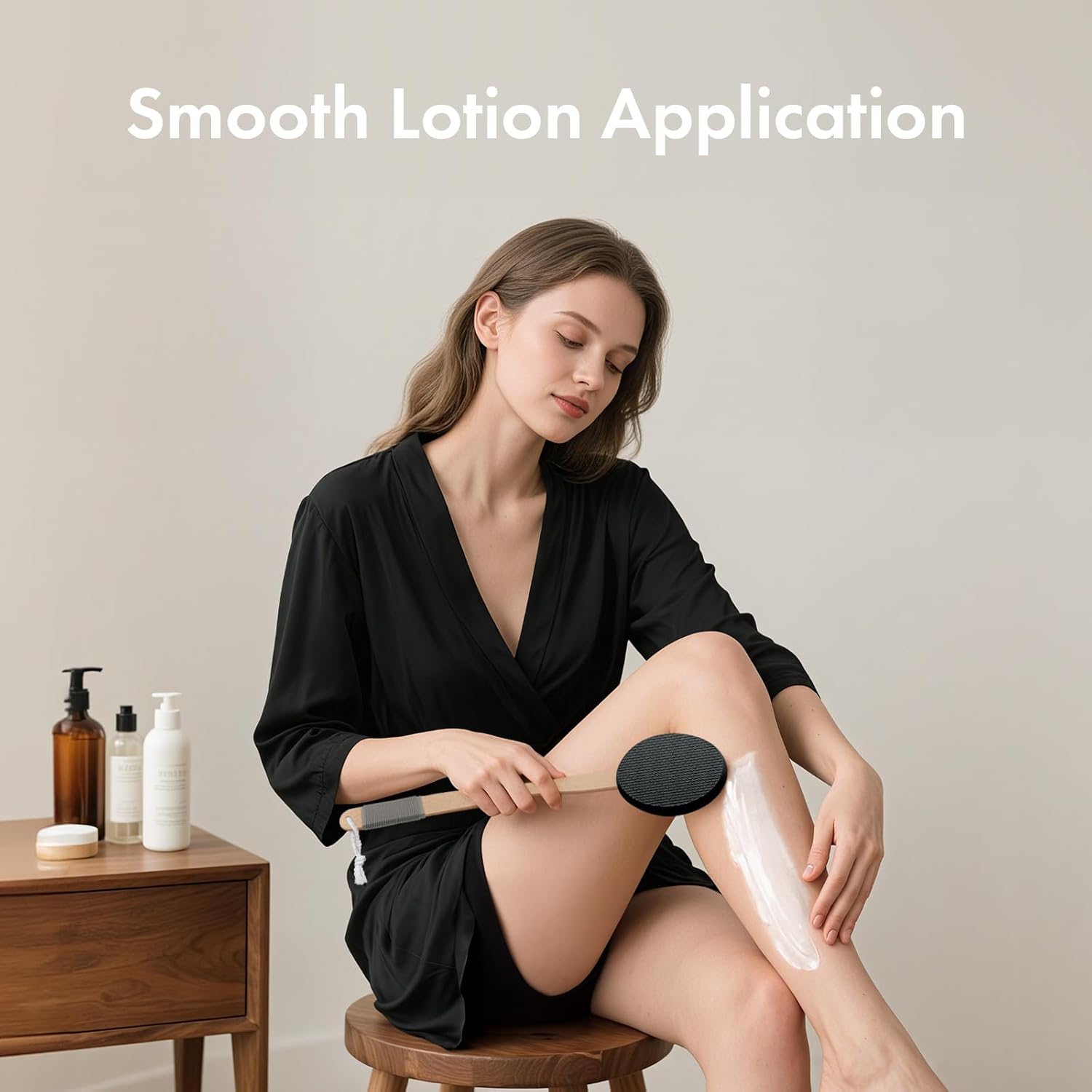 AmazerBath Lotion Applicator for Back and Feet – Thoughtful Self-Care Gift for Mom and Grandma