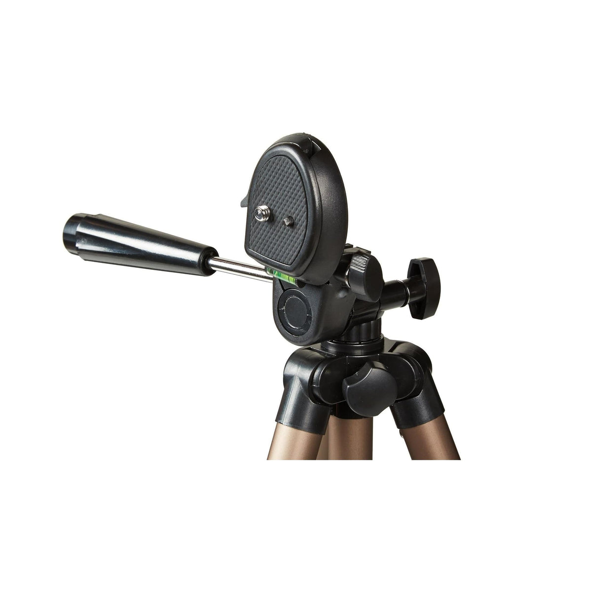 Amazon Basics 50-inch Champagne Tripod – Understated Photography Stand for Uncluttered Living Spaces