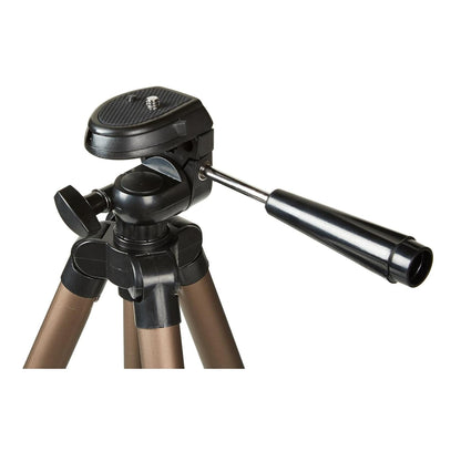 Amazon Basics 50-inch Champagne Tripod – Understated Photography Stand for Uncluttered Living Spaces