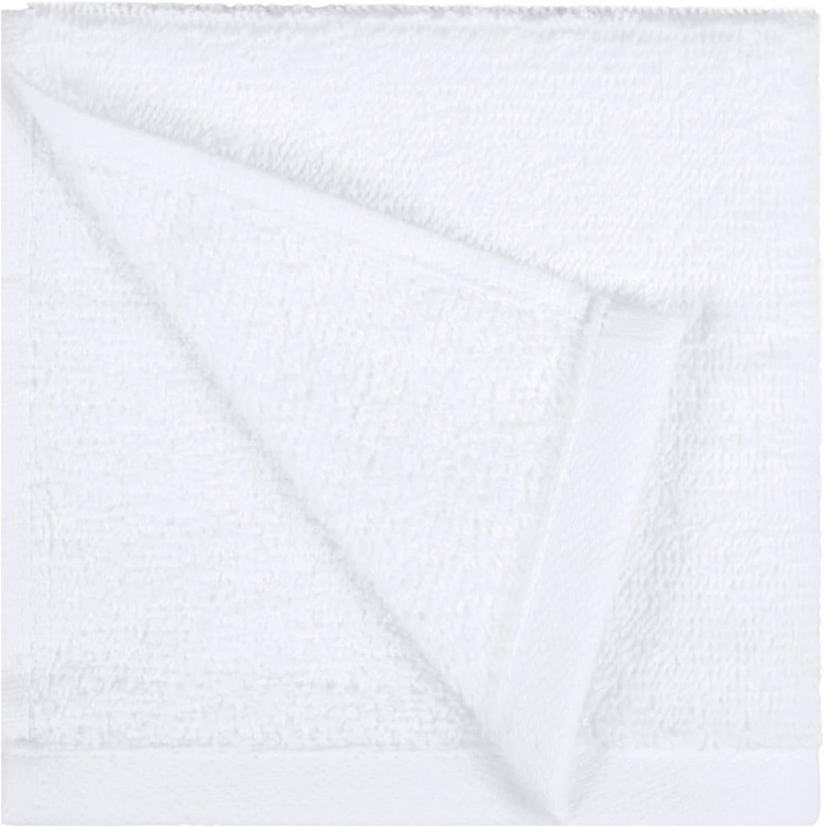 Amazon Basics Cotton Washcloths – Practical Holiday Gift for Mom, Soft Absorbent Face Cloths in Bulk