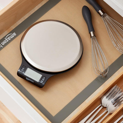 Amazon Basics Digital Kitchen Scale – Affordable Starter Kitchen Gift for College Students and First-Apartment Dwellers