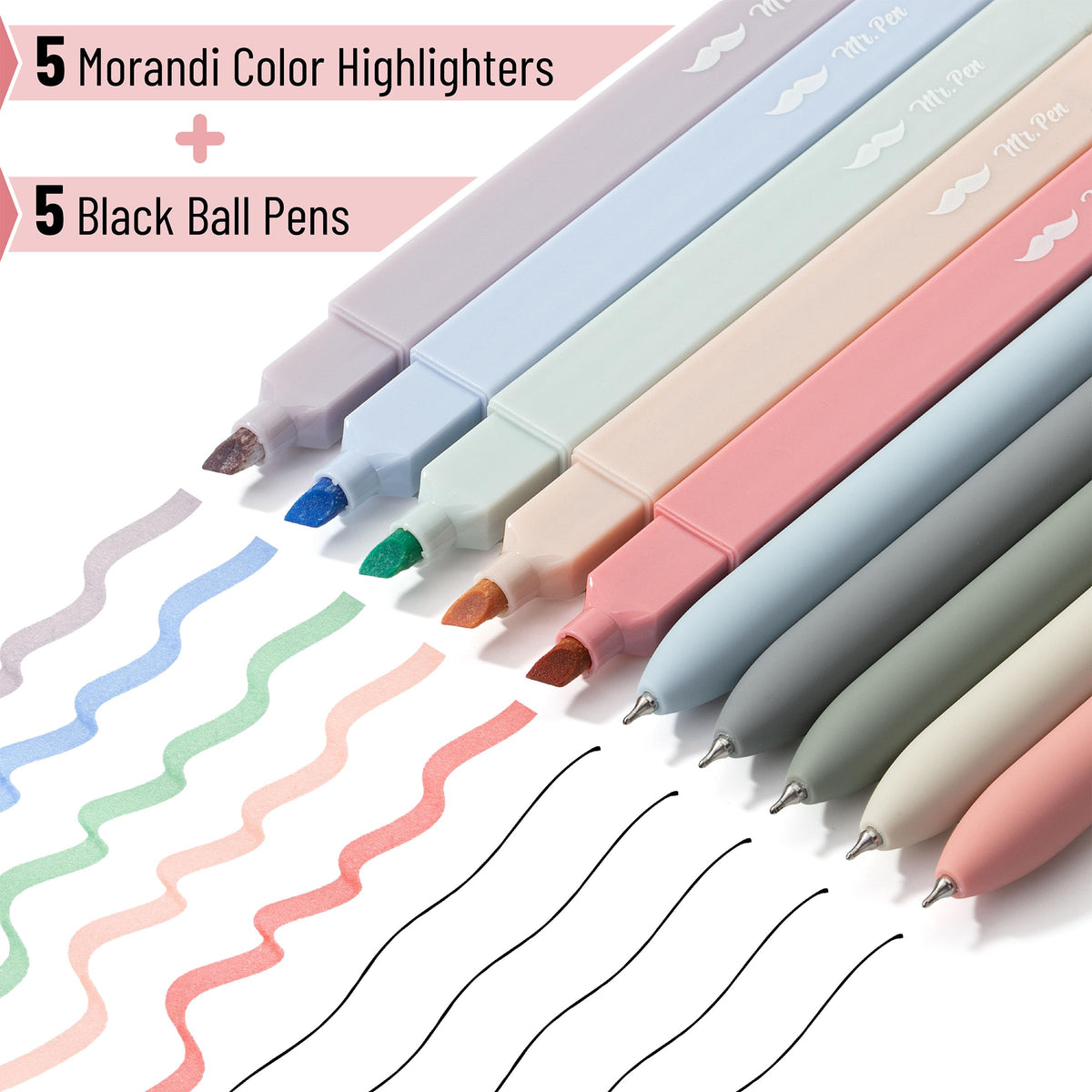 ambidextrous design with water-resistant ink for longevity