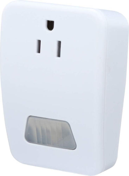 AmerTac MLC4BC Westek Indoor Motion Activated Outlet for Elderly and Mobility-Challenged Users – Automatic Light to Prevent Falls