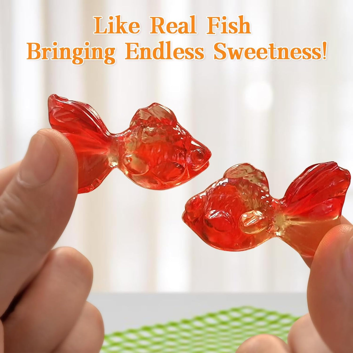 Amos 3D Jelly Seashell Mermaid Candy – Raspberry Low-Sodium Gummy Snack for Health-Conscious Family Pantries