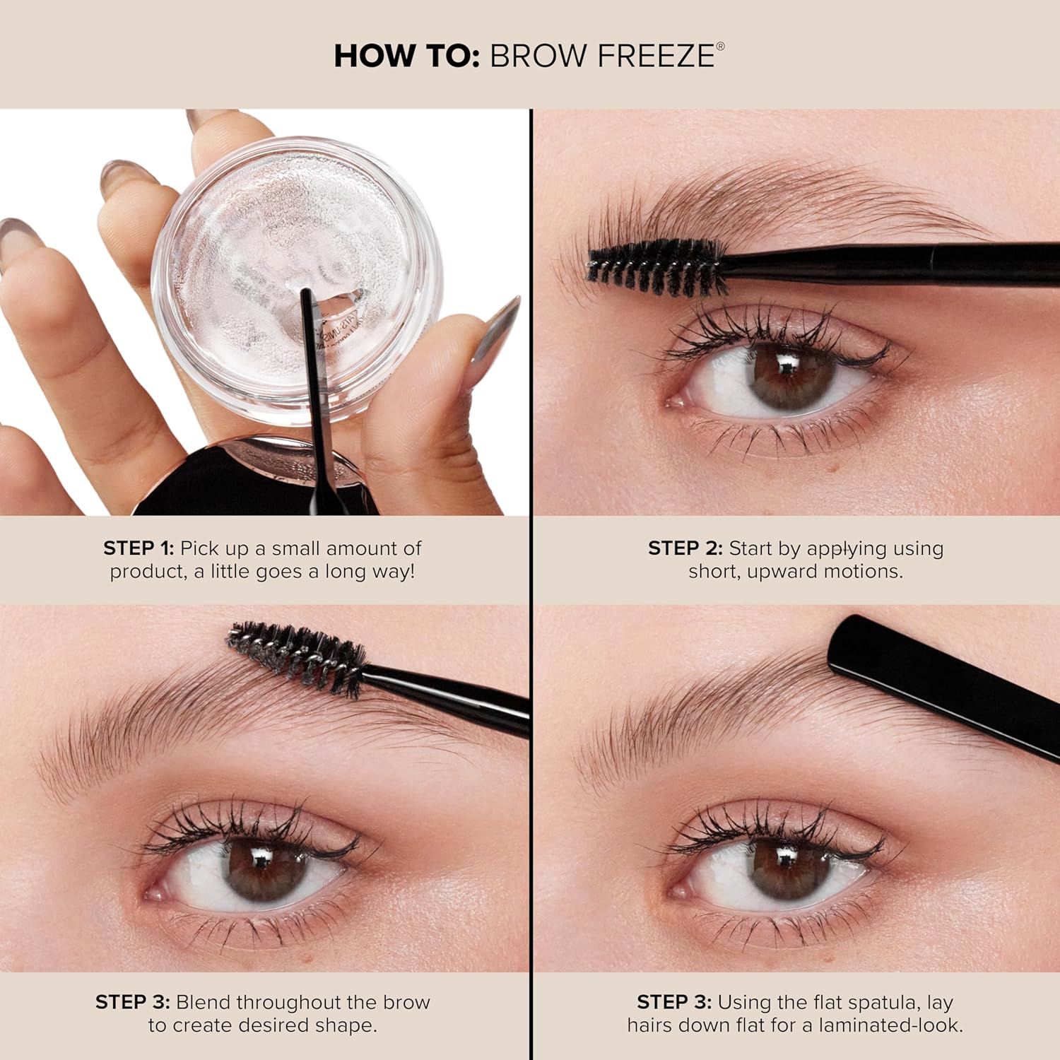 Anastasia Beverly Hills Brow Freeze – Clean Beauty Vanity Staple, Waterless Wax-Gel