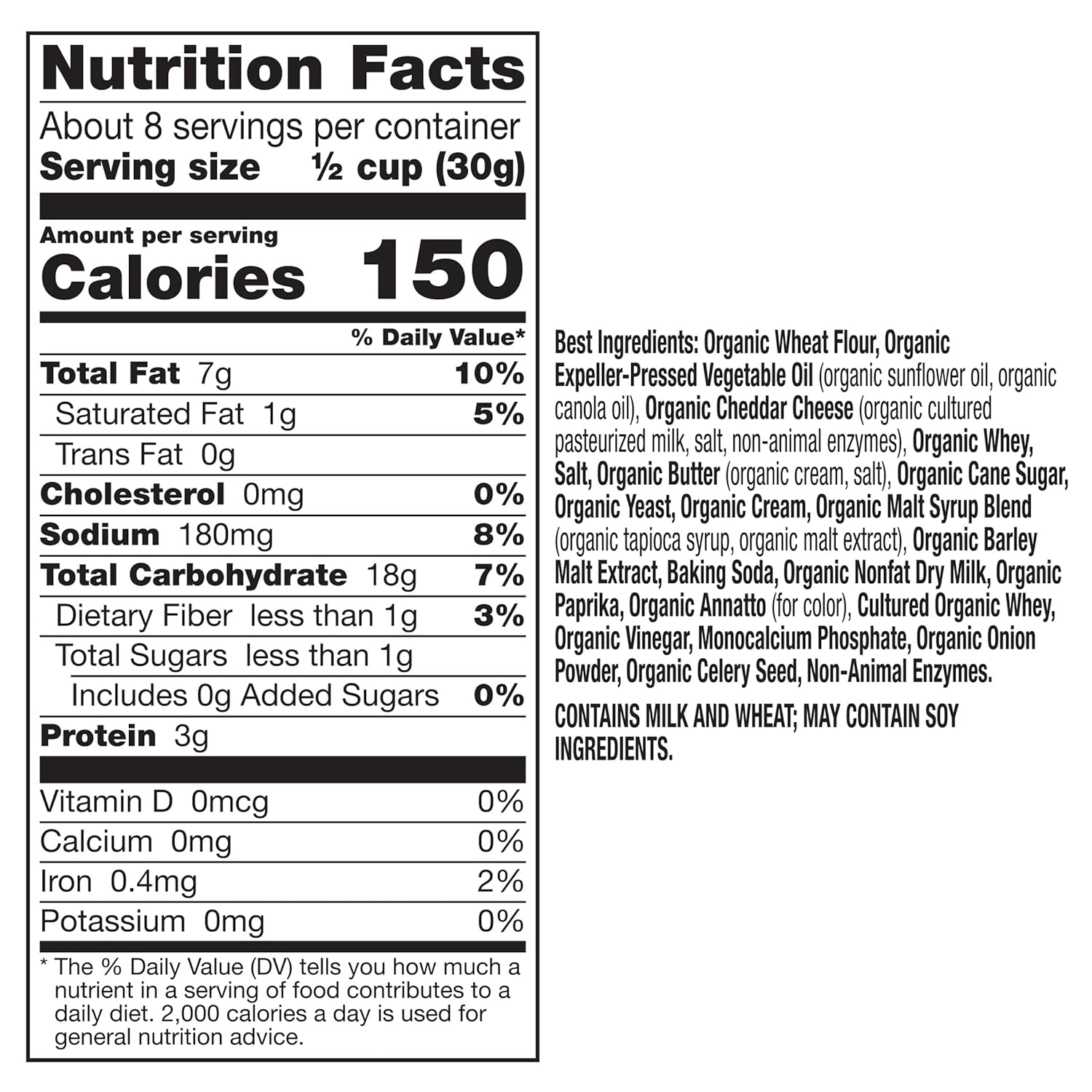 Annie's Cheddar Snack Mix – Clean-Label Snack for Restriction-Friendly Diets