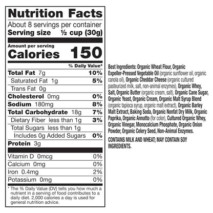 Annie's Cheddar Snack Mix – Clean-Label Snack for Restriction-Friendly Diets