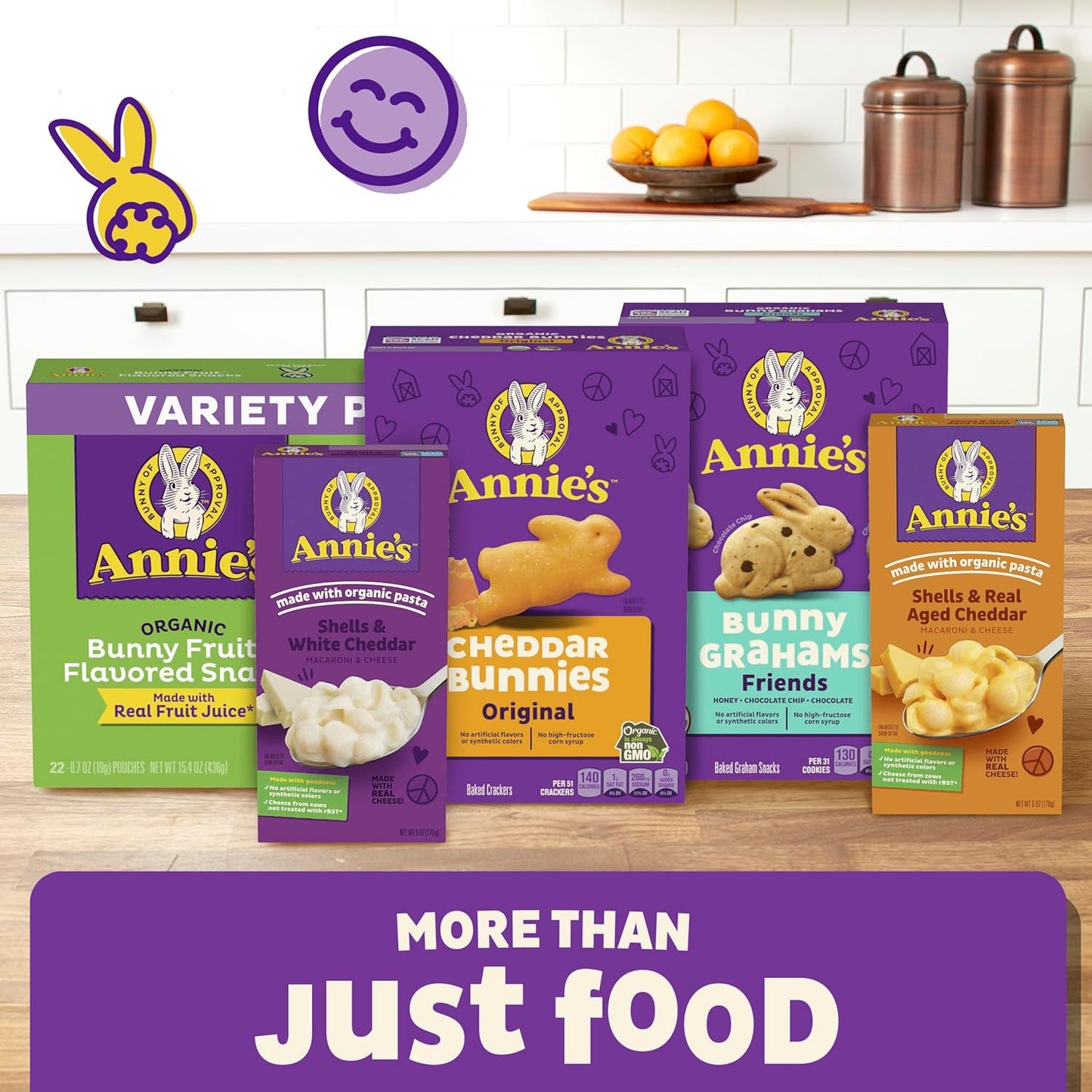 Annie's Organic Crispy Snack Bars – Gluten-Free Lunchbox Treat for School-Age Kids, 5 ct