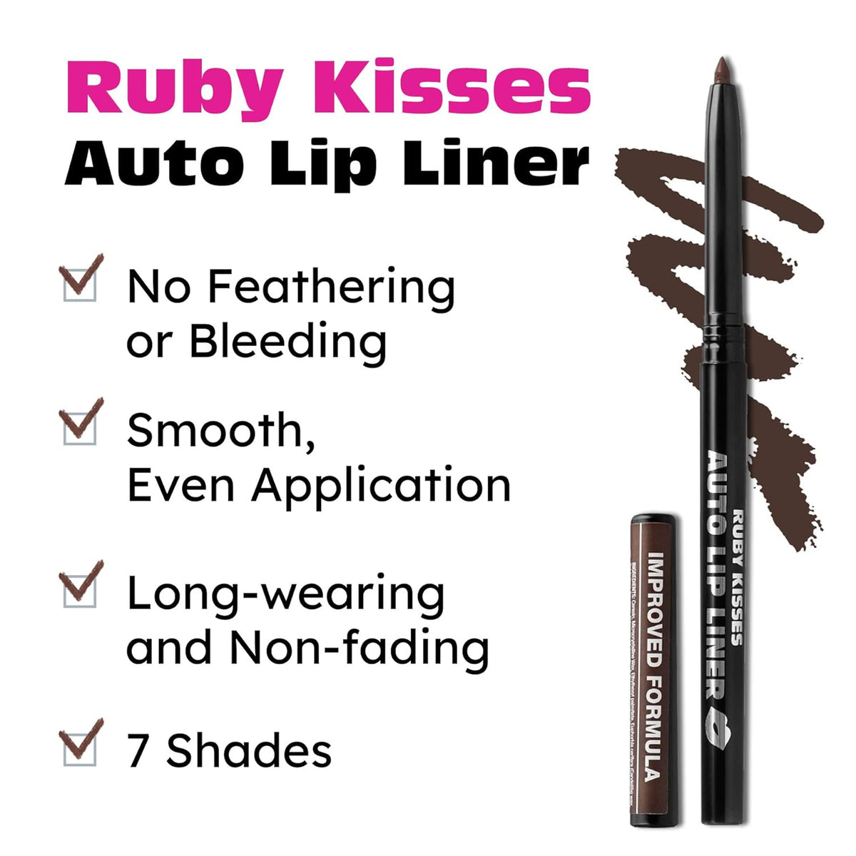 anti-feathering, non-bleeding finish to lock in lipstick