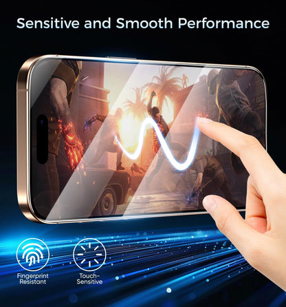 anti-fingerprint oleophobic glossy coating