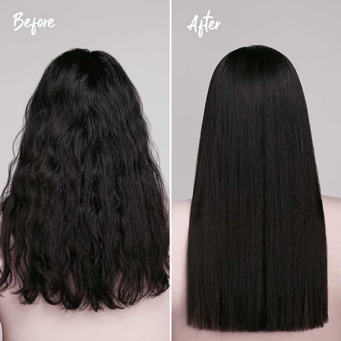 anti-frizz and deep conditioning action in one product