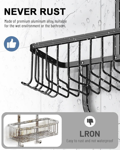 anti-slip rubber top hook with hidden locking screw for double fixation