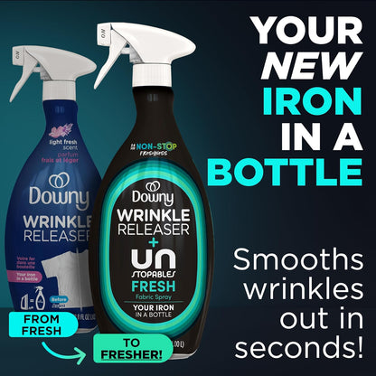 anti-static cling technology built into the same formula