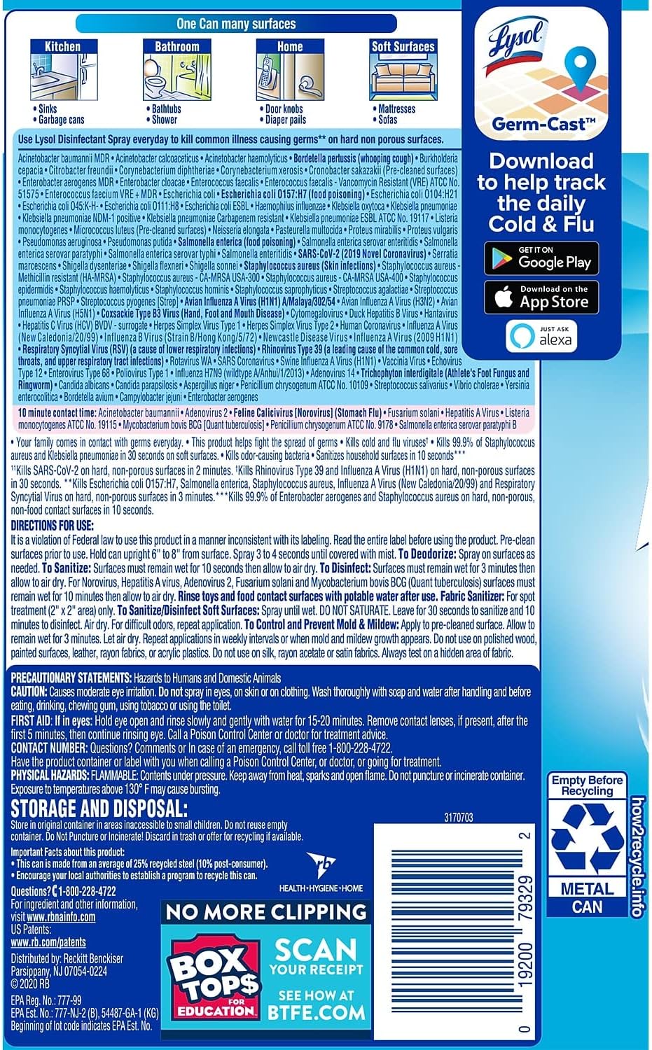 antibacterial deodorizer that kills odor-causing bacteria and prevents mold and mildew