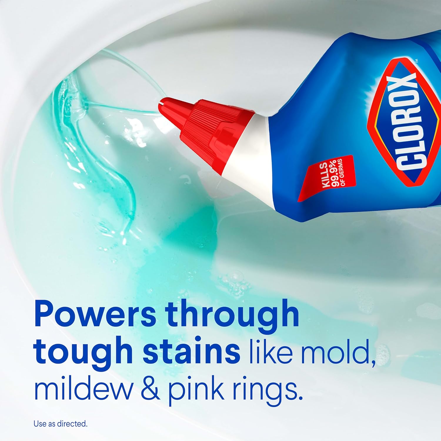 antibacterial, non-abrasive gel safe for toilet porcelain