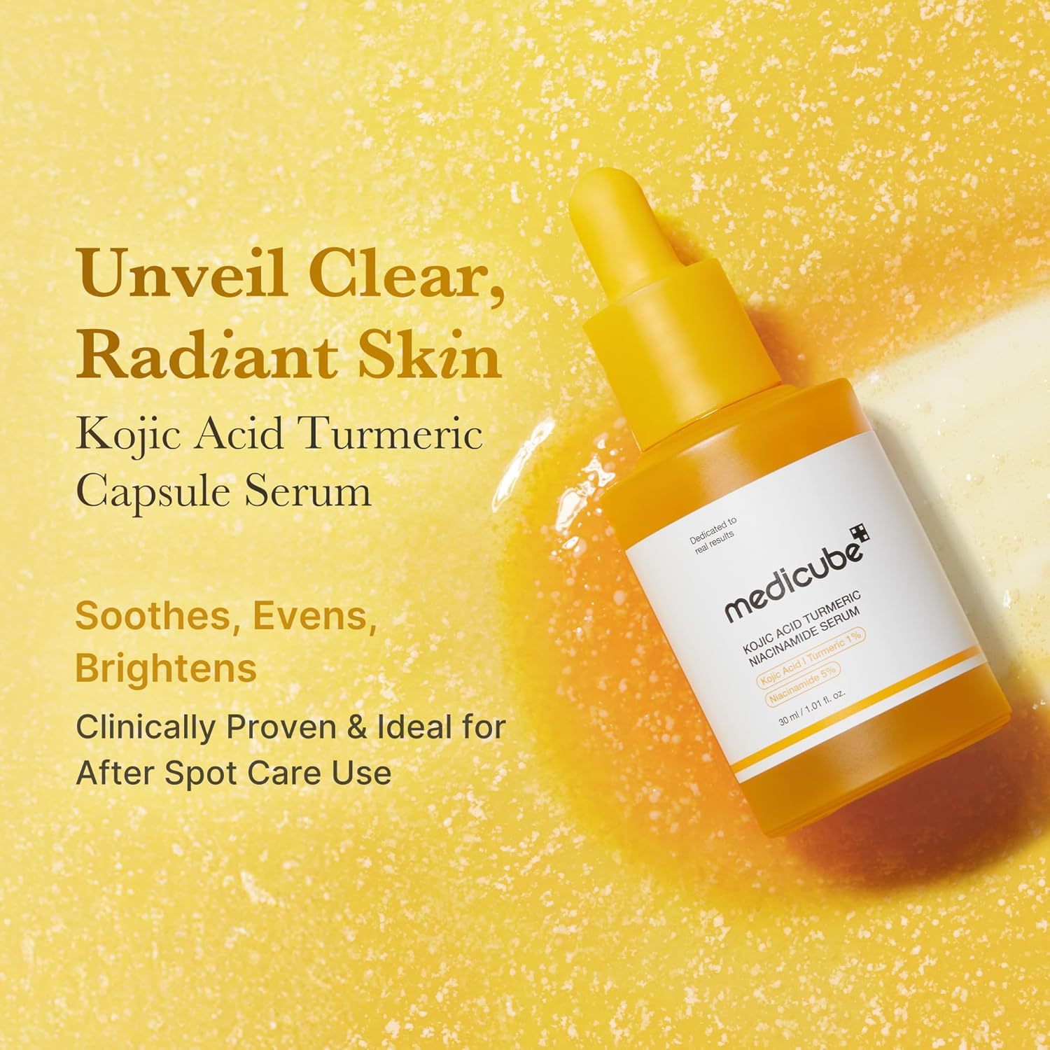 antioxidant-rich turmeric to soothe stressed skin